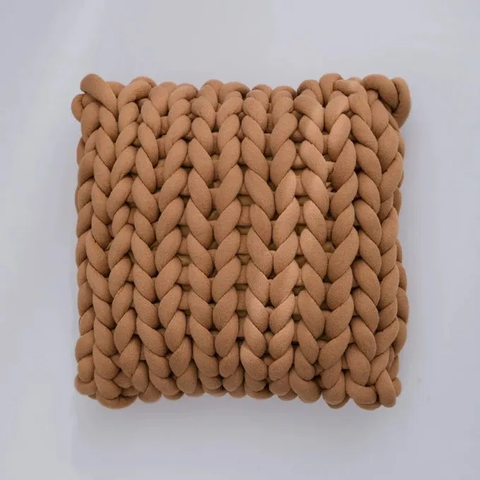 Coussins - Braid (marron)