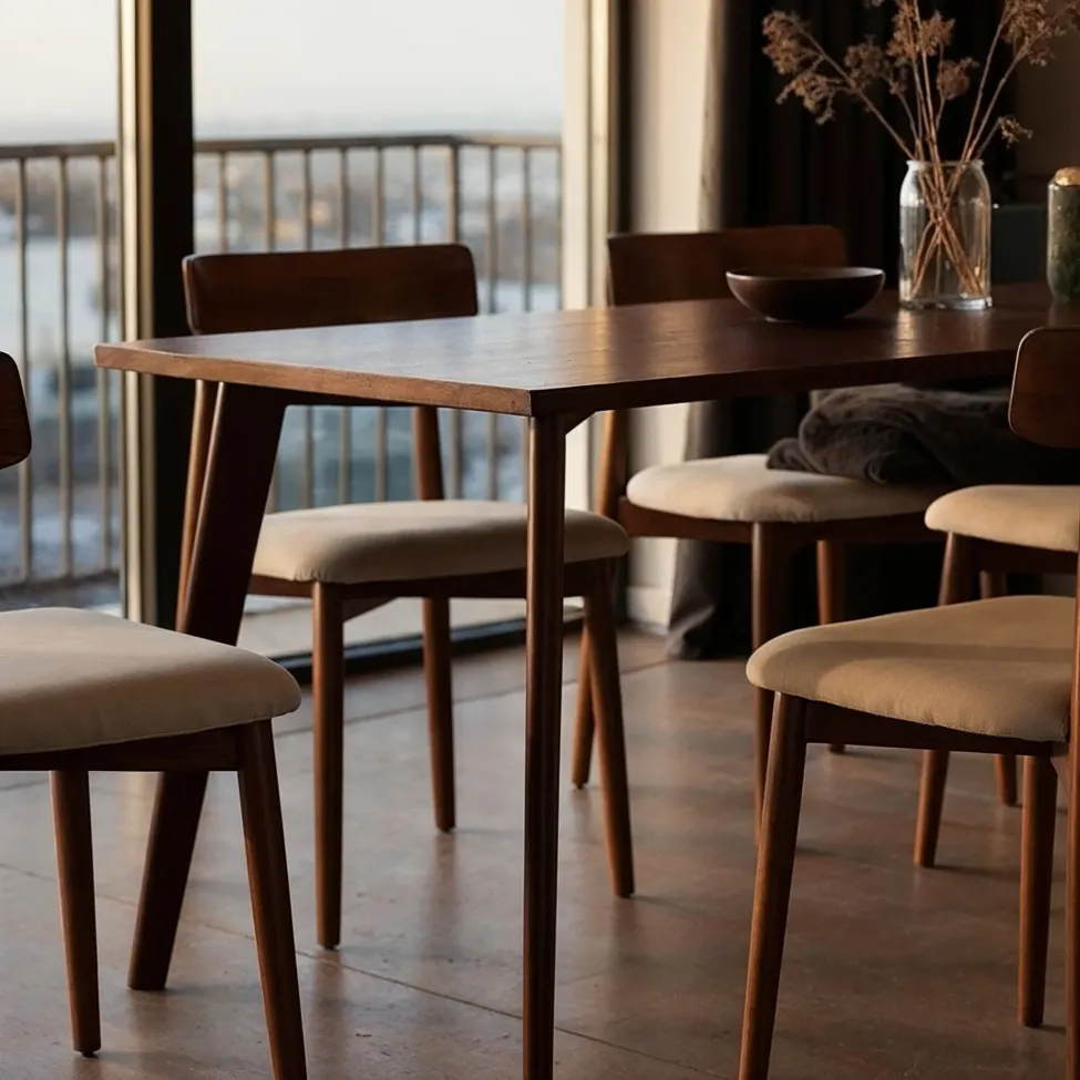Table à manger - Nordisk - 180 x 70 cm (noyer)