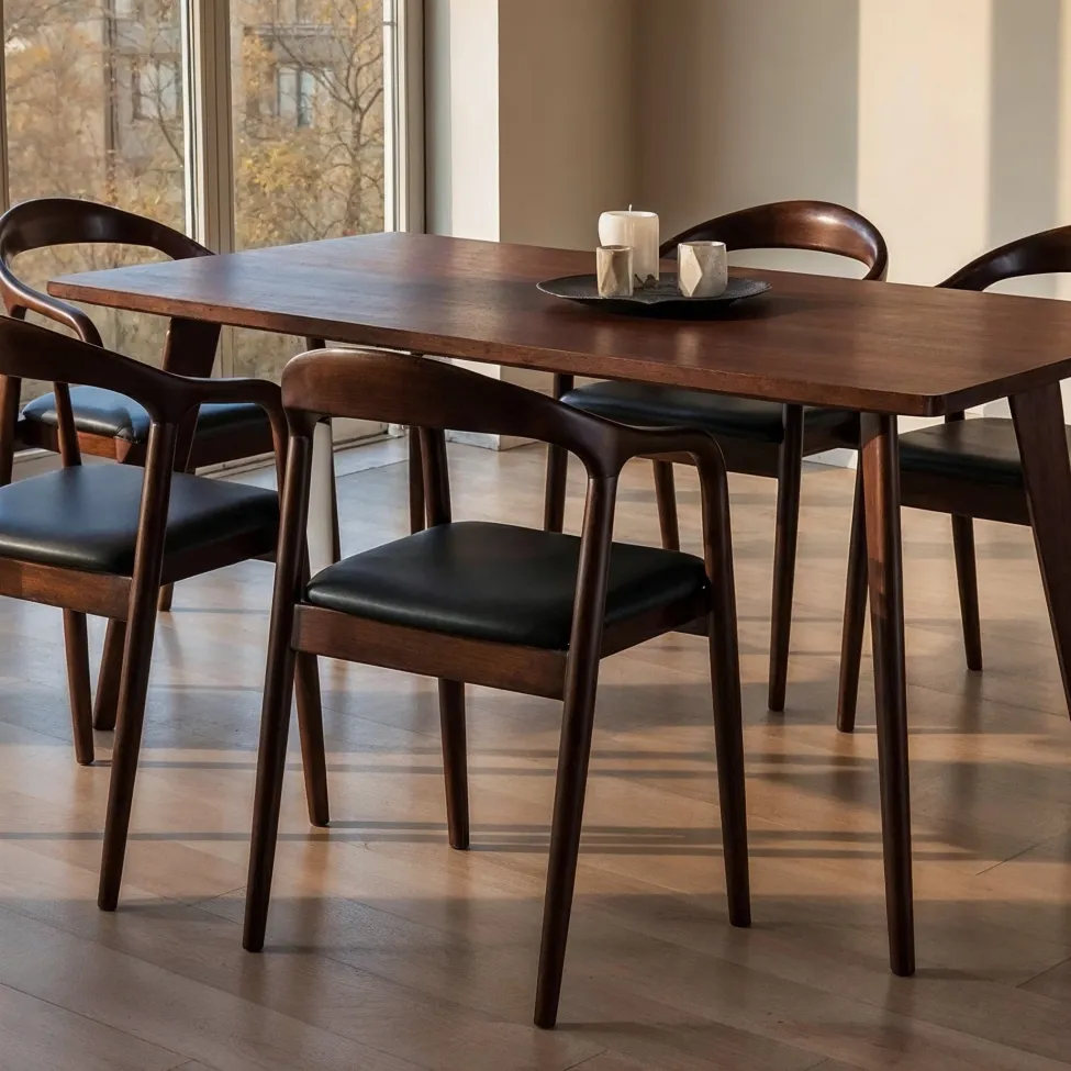 Table à manger - Nordisk - 180 x 70 cm (noyer)