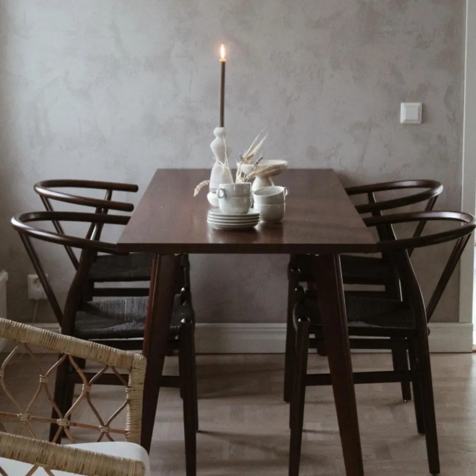 Table à manger - Nordisk - 180 x 70 cm (noyer)