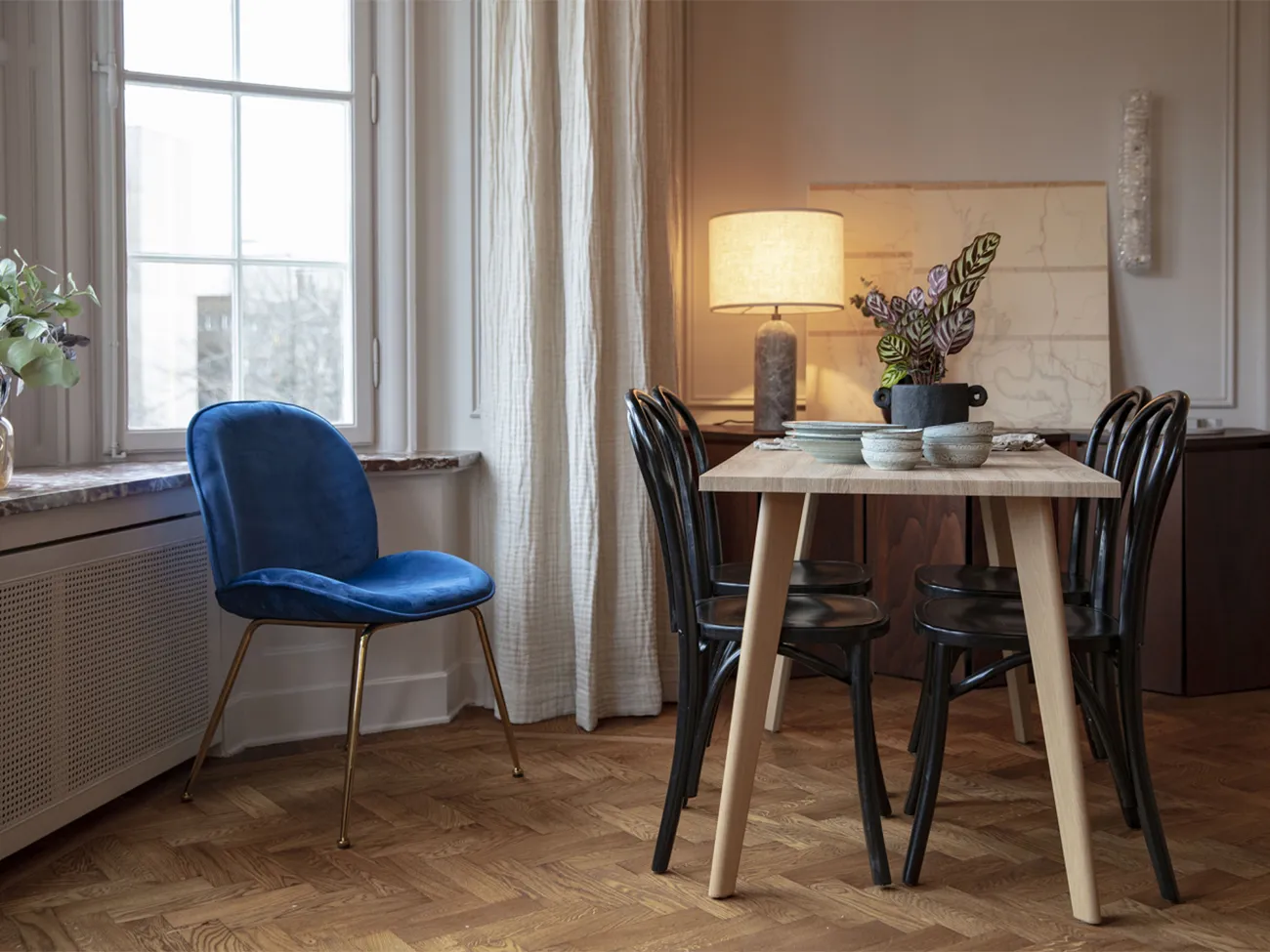 Table à manger - Nordisk - 120 x 70 cm (chêne)