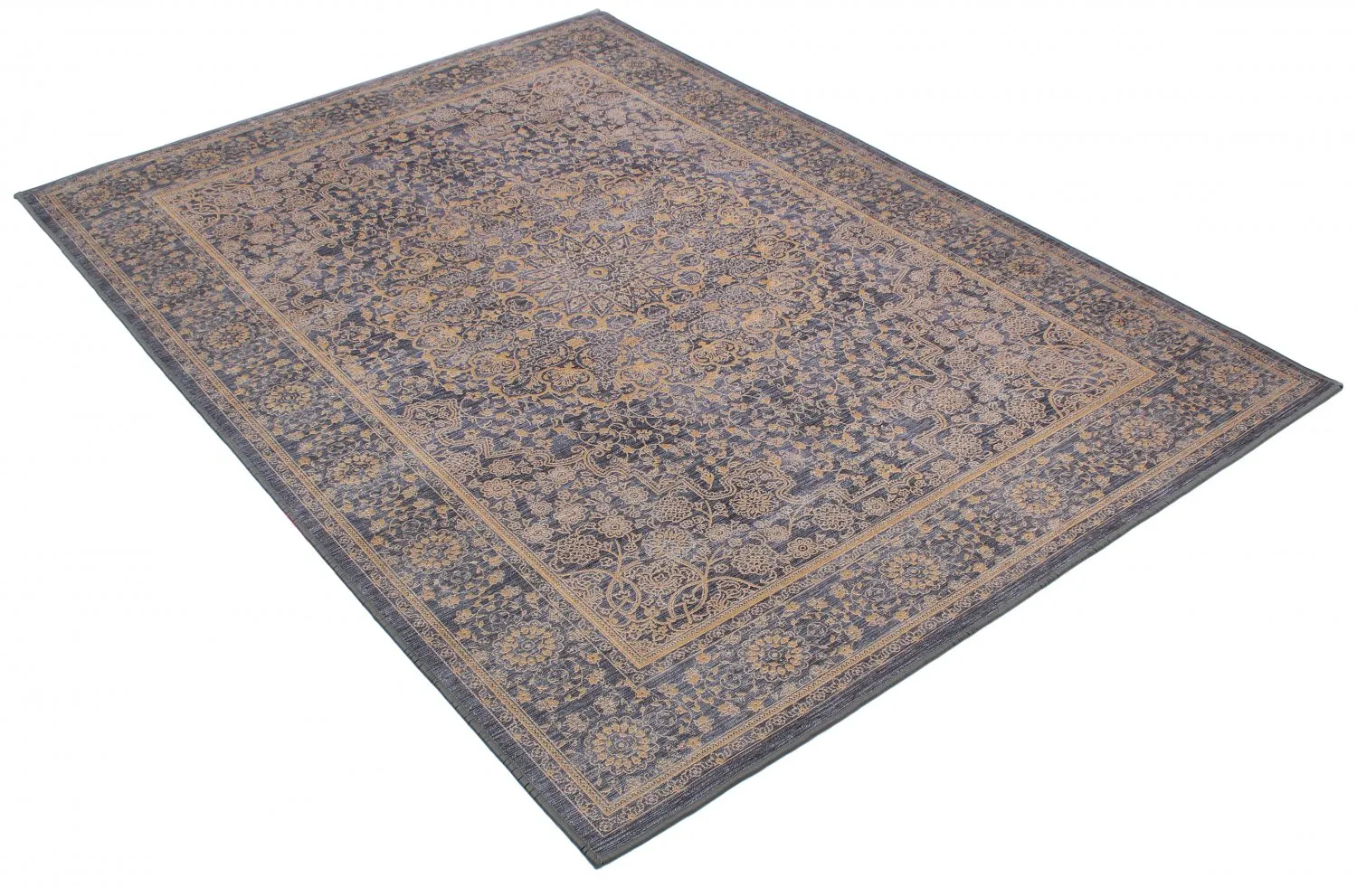 Tapis Wilton - Vinadio (marron/doré)