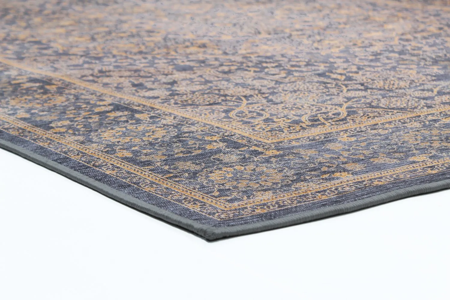 Tapis Wilton - Vinadio (marron/doré)