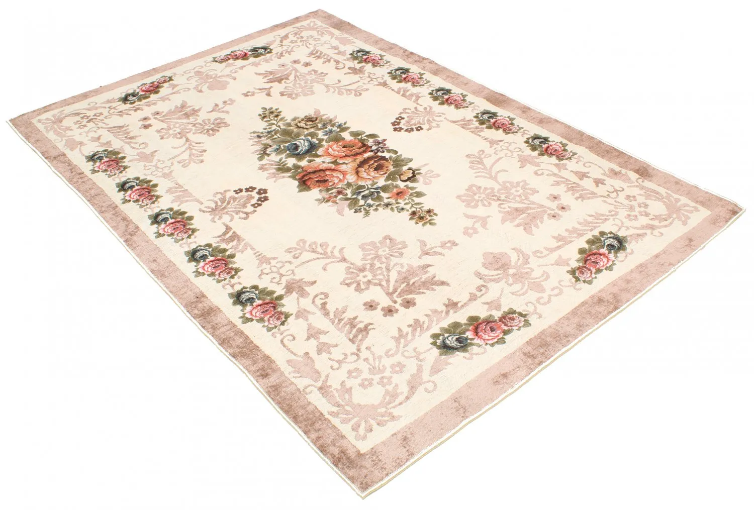 Tapis Wilton - Delpha (beige/multicolore)