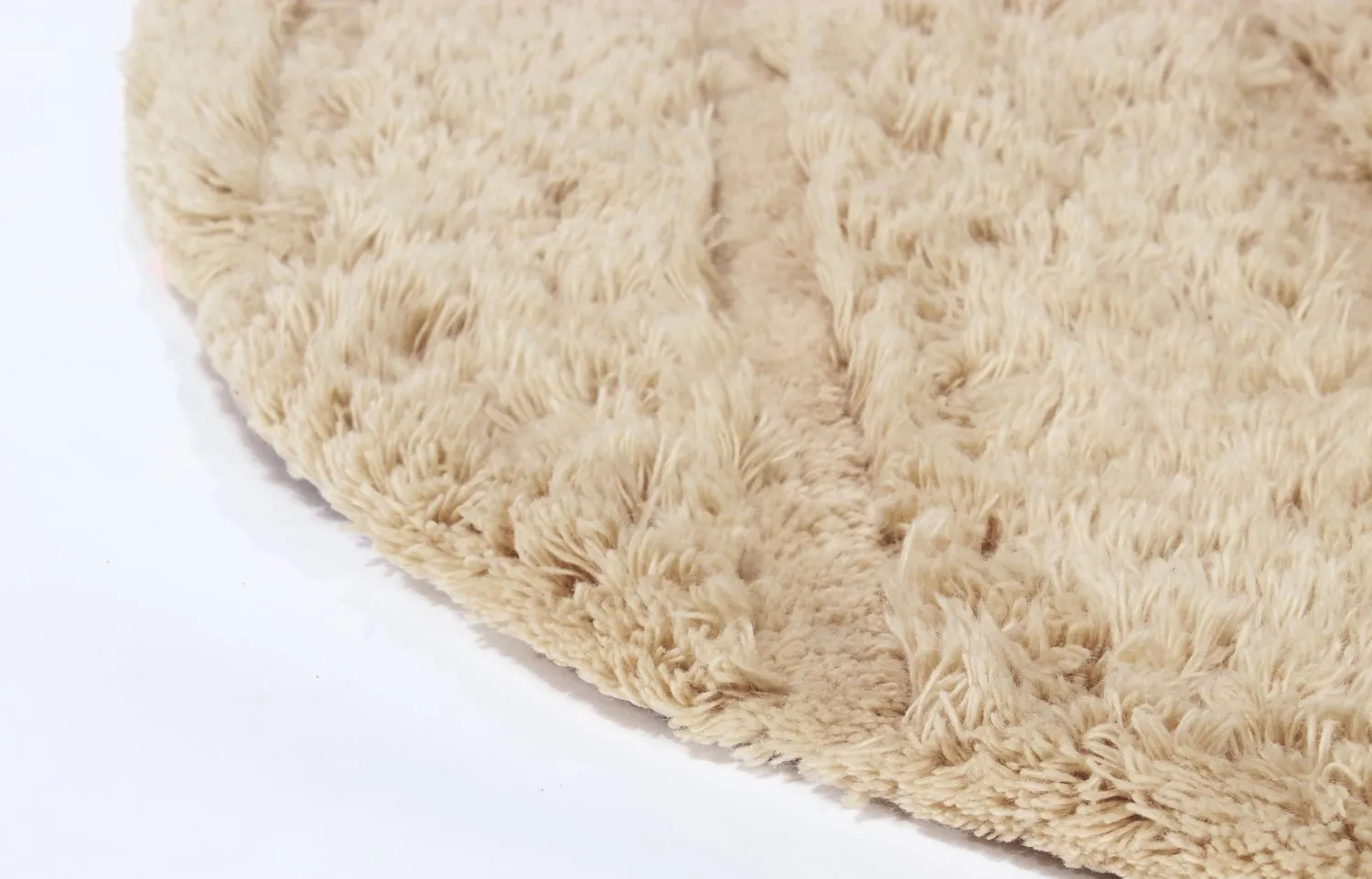 Tapis rond - Delta (blanc cassé)