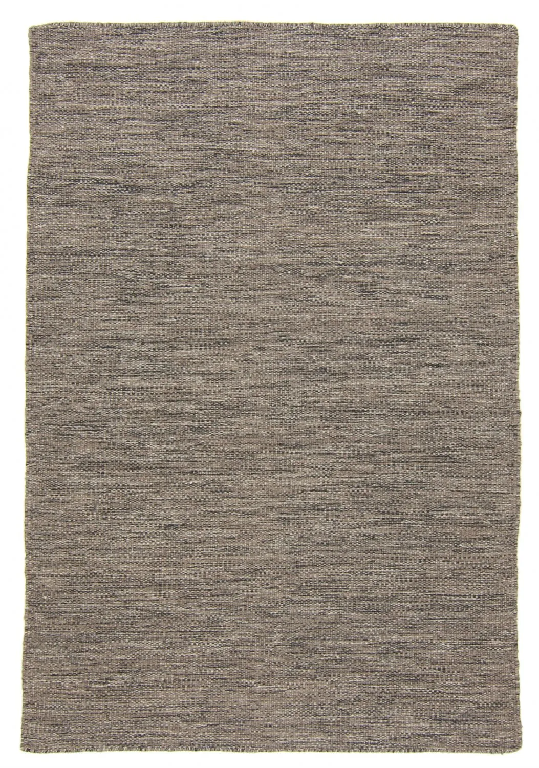 Tapis en laine - Dhurry (anthracite)
