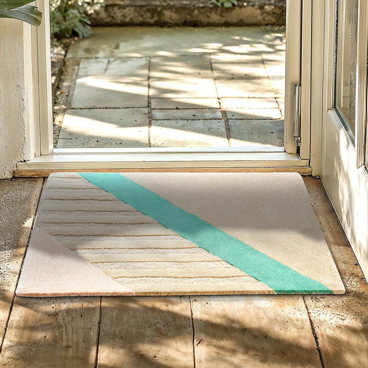 Tapis d’entrée - Ferdo (beige/multi)