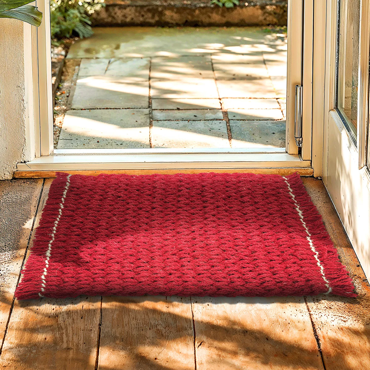 Tapis d’entrée - Crispin (rouge)