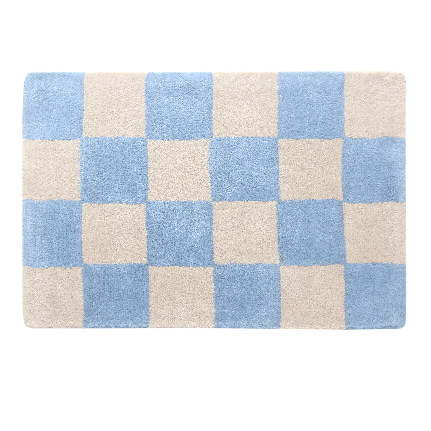 Tapis d’entrée - Lovre (bleu/beige)
