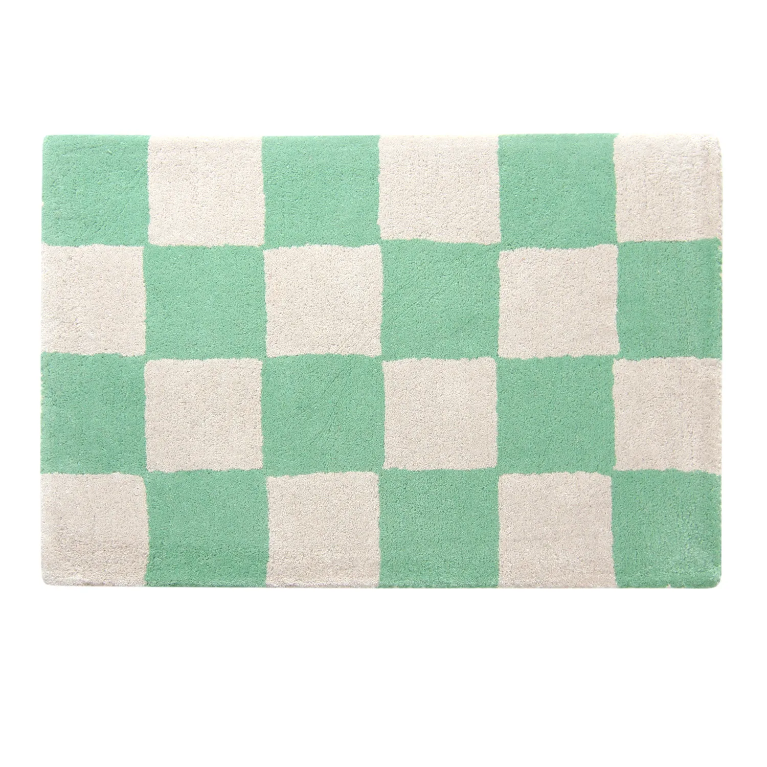 Tapis d’entrée - Lovre (vert/beige)