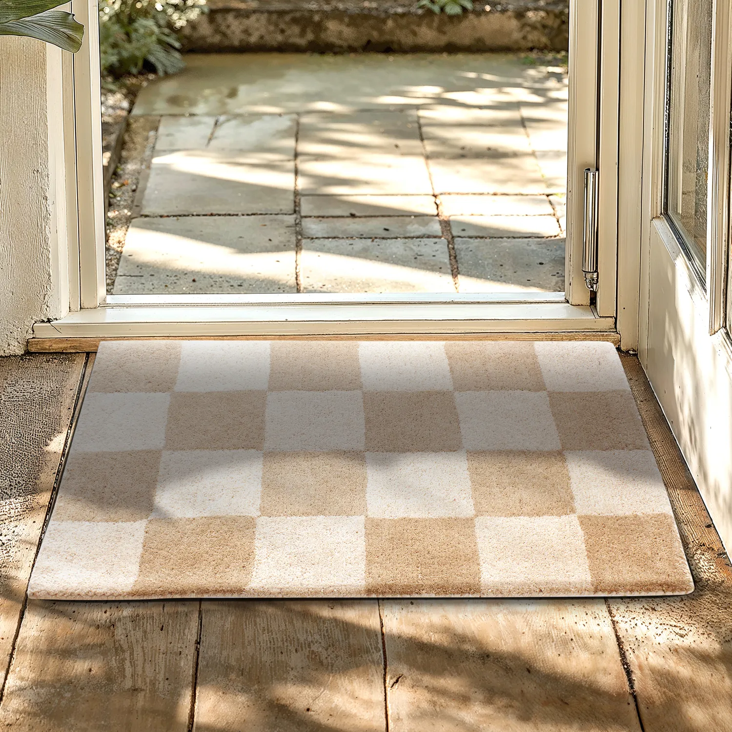 Tapis d’entrée - Lovre (greige/beige)