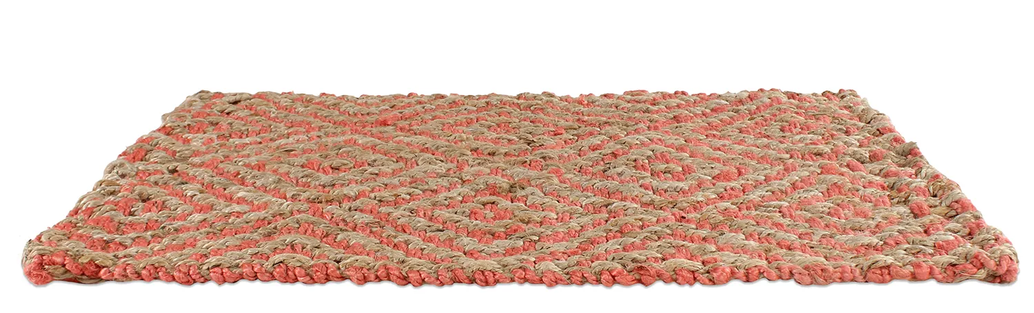 Tapis d’entrée - Amara (naturel/terracotta)