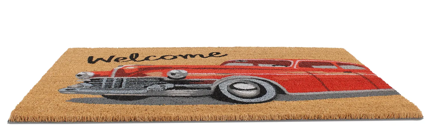 Paillasson - Car (rouge)