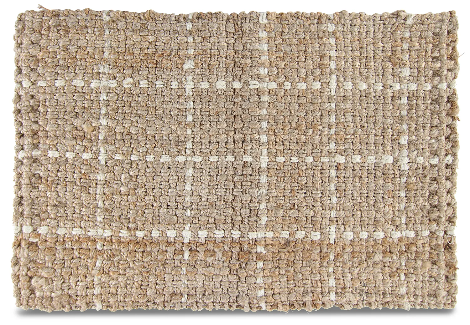 Paillasson - Esther (naturel/blanc)