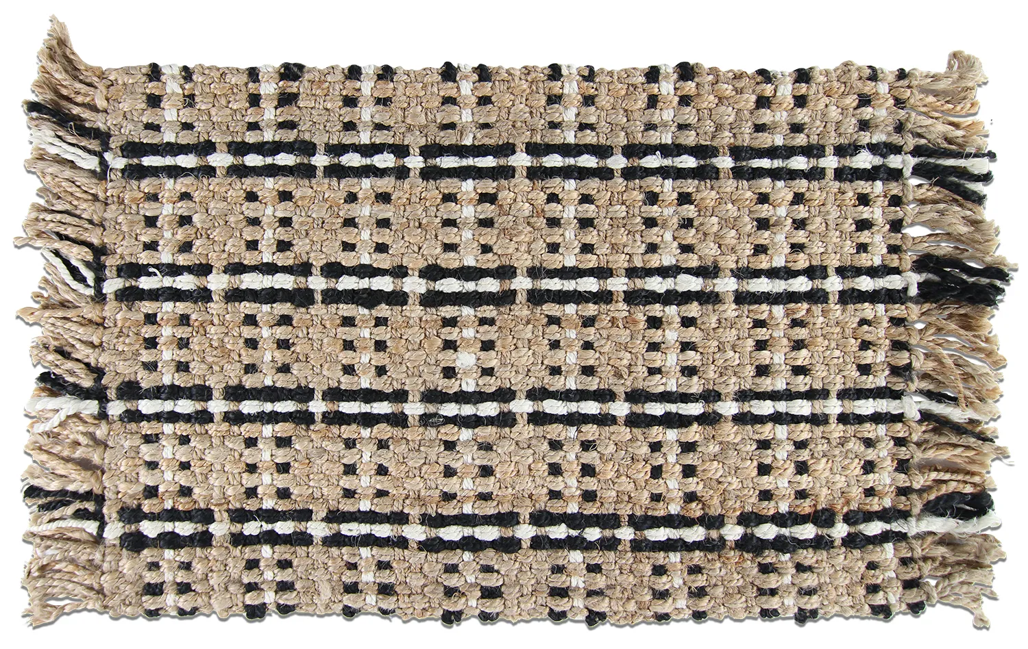 Tapis d’entrée - River (naturel/noir)
