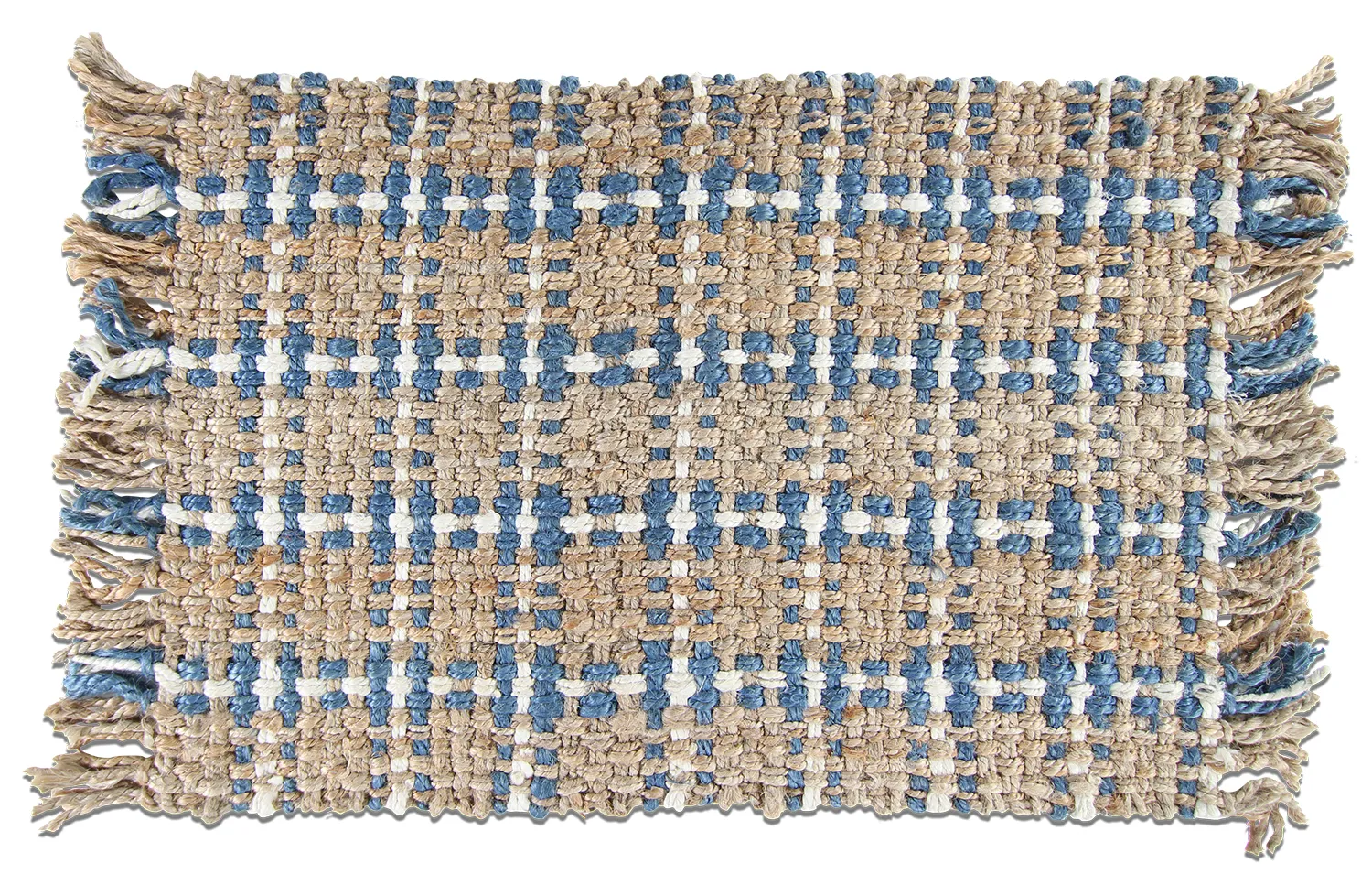 Tapis d’entrée - River (naturel/bleu)