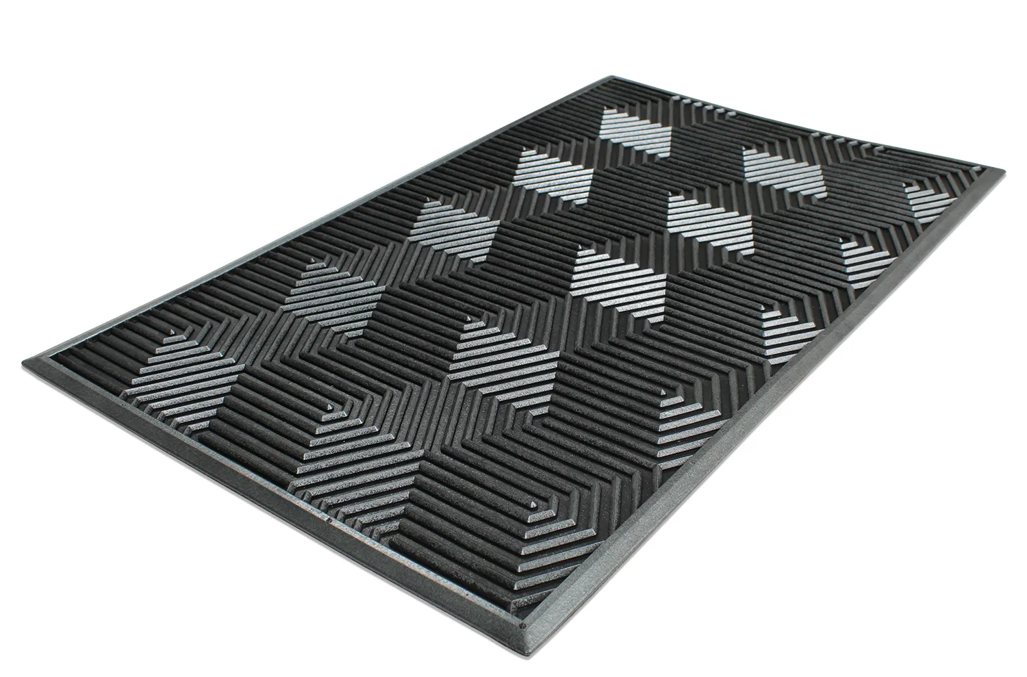 Tapis d’entrée - Rory (argenté)