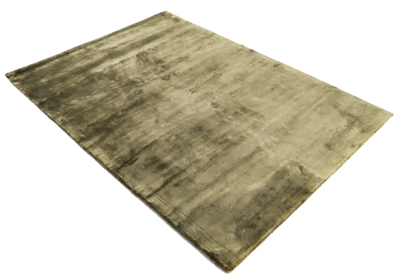 Tapis en viscose - Jodhpur Special Luxury Edition (vert olive)