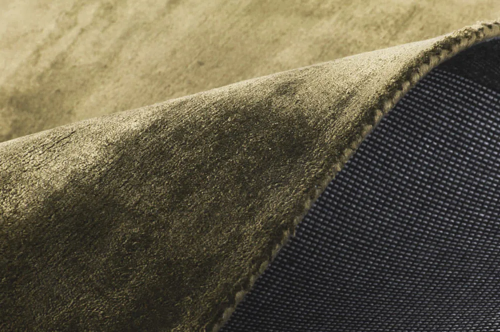 Tapis en viscose - Jodhpur Special Luxury Edition (vert olive)