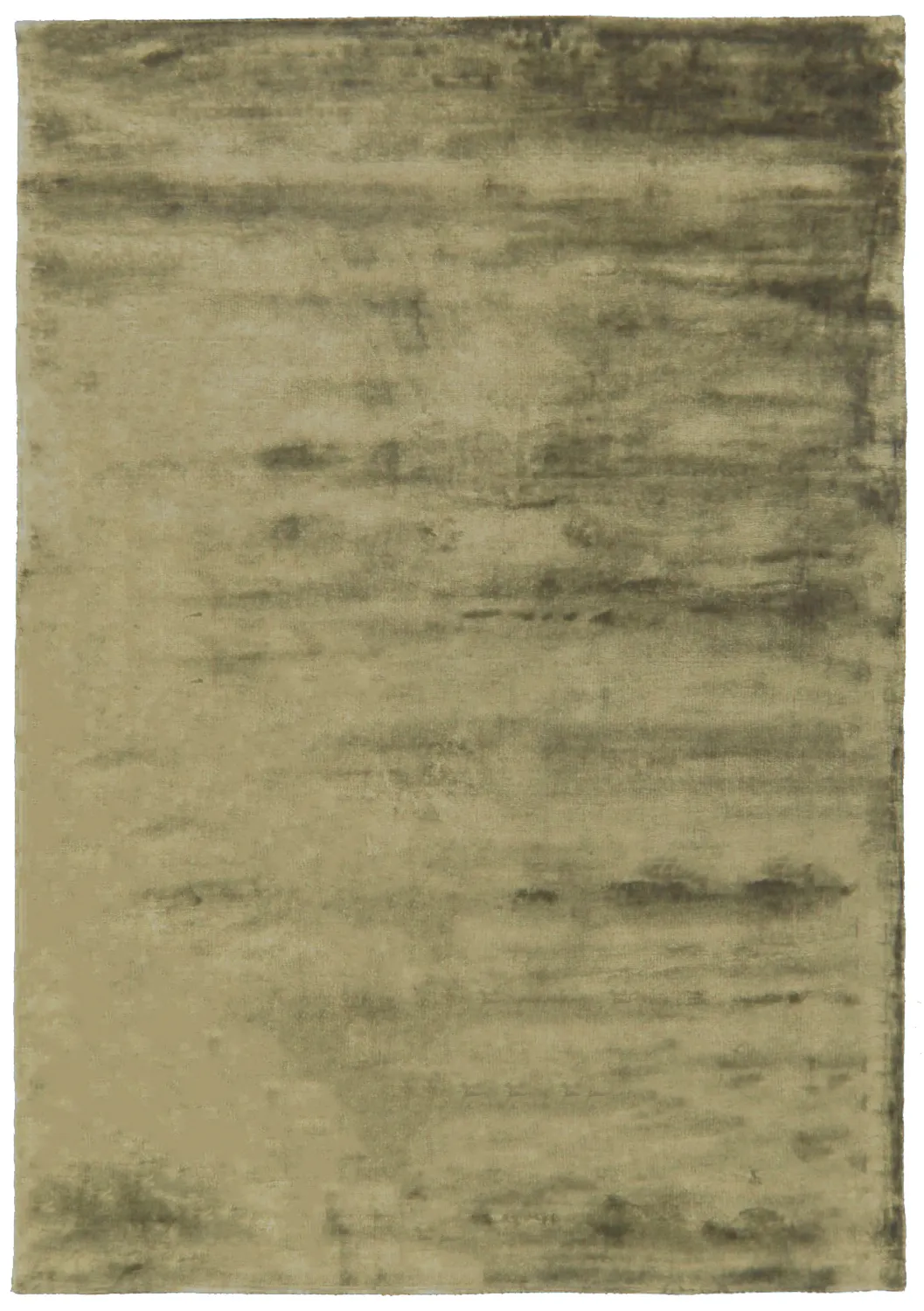 Tapis en viscose - Jodhpur Special Luxury Edition (vert olive)