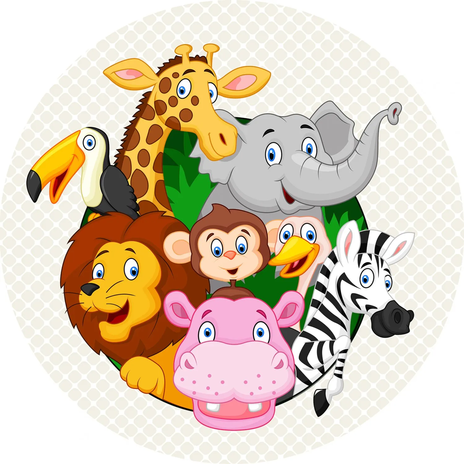 Tapis enfant - Exotic Animals (multi)