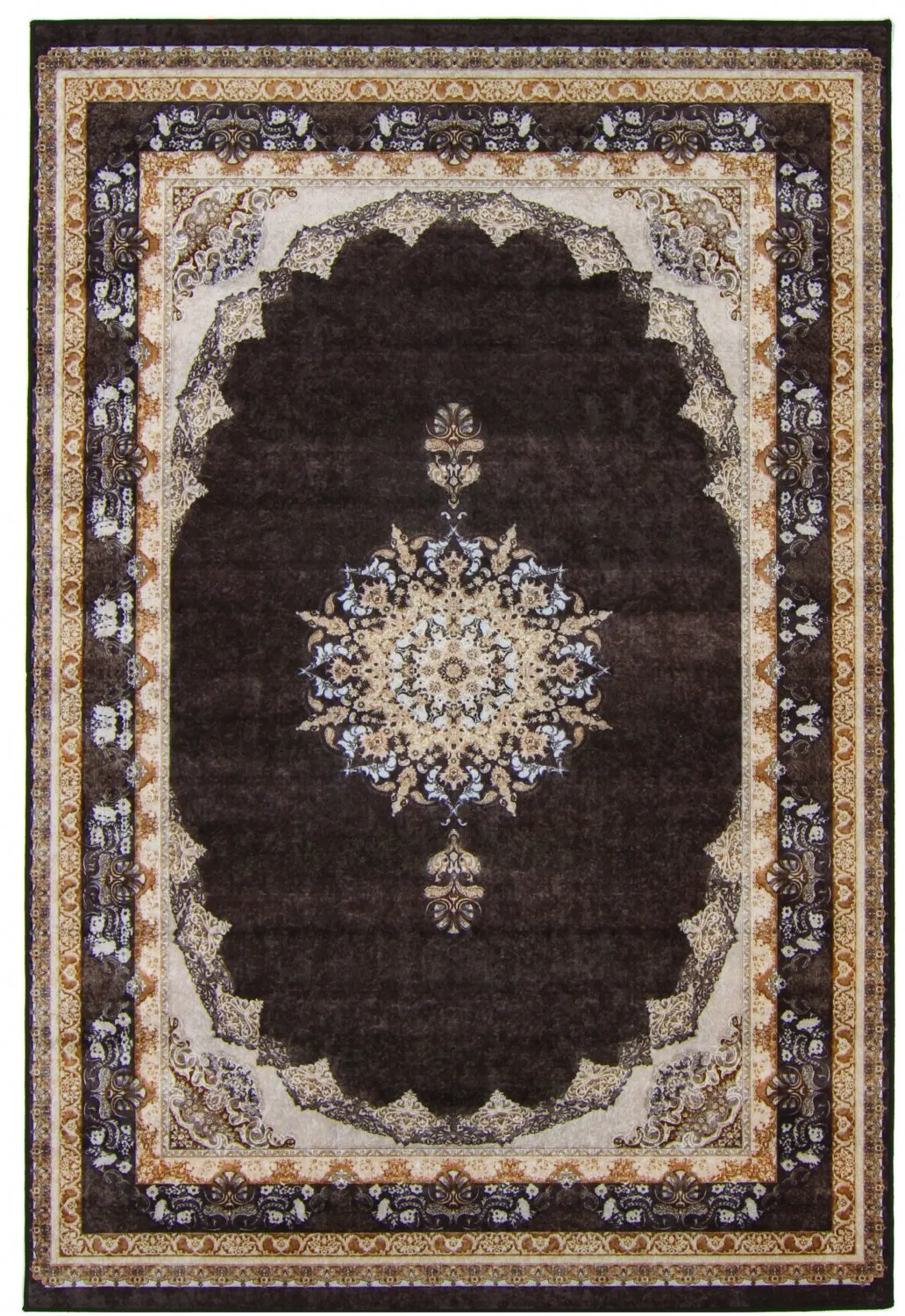 Tapis Wilton - Lukla (noir)