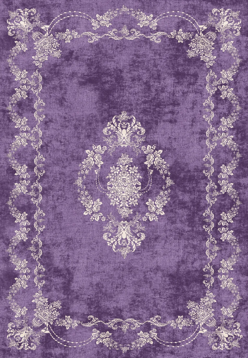 Tapis Wilton - Taknis (violet)