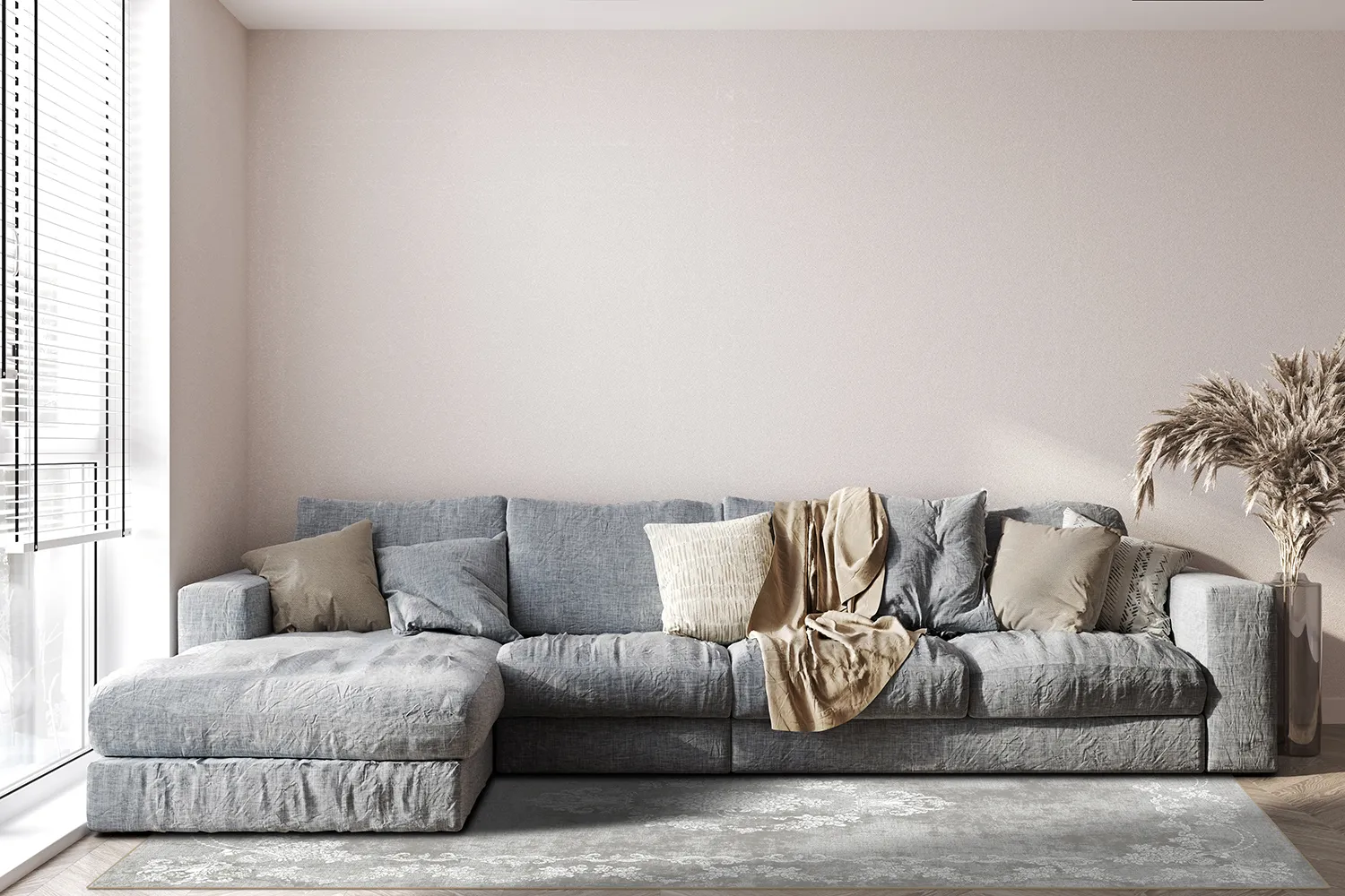 Tapis Wilton - Taknis (gris)