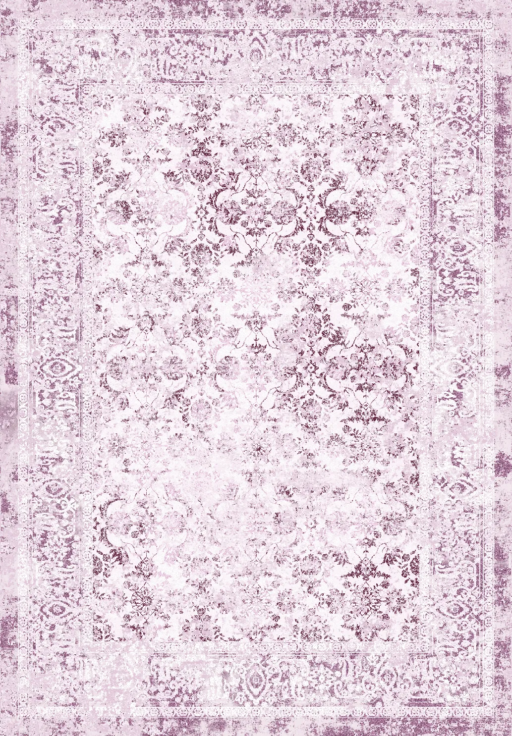 Tapis Wilton - Denizli (rose)