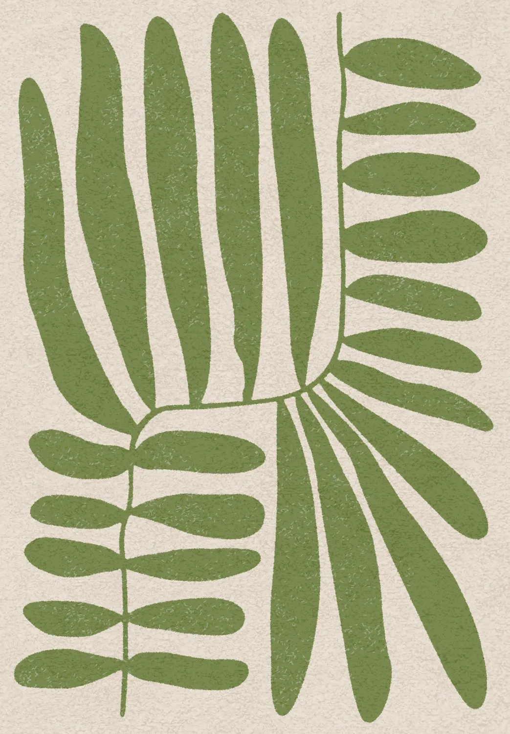 Tapis Wilton - Romilly (beige/vert)