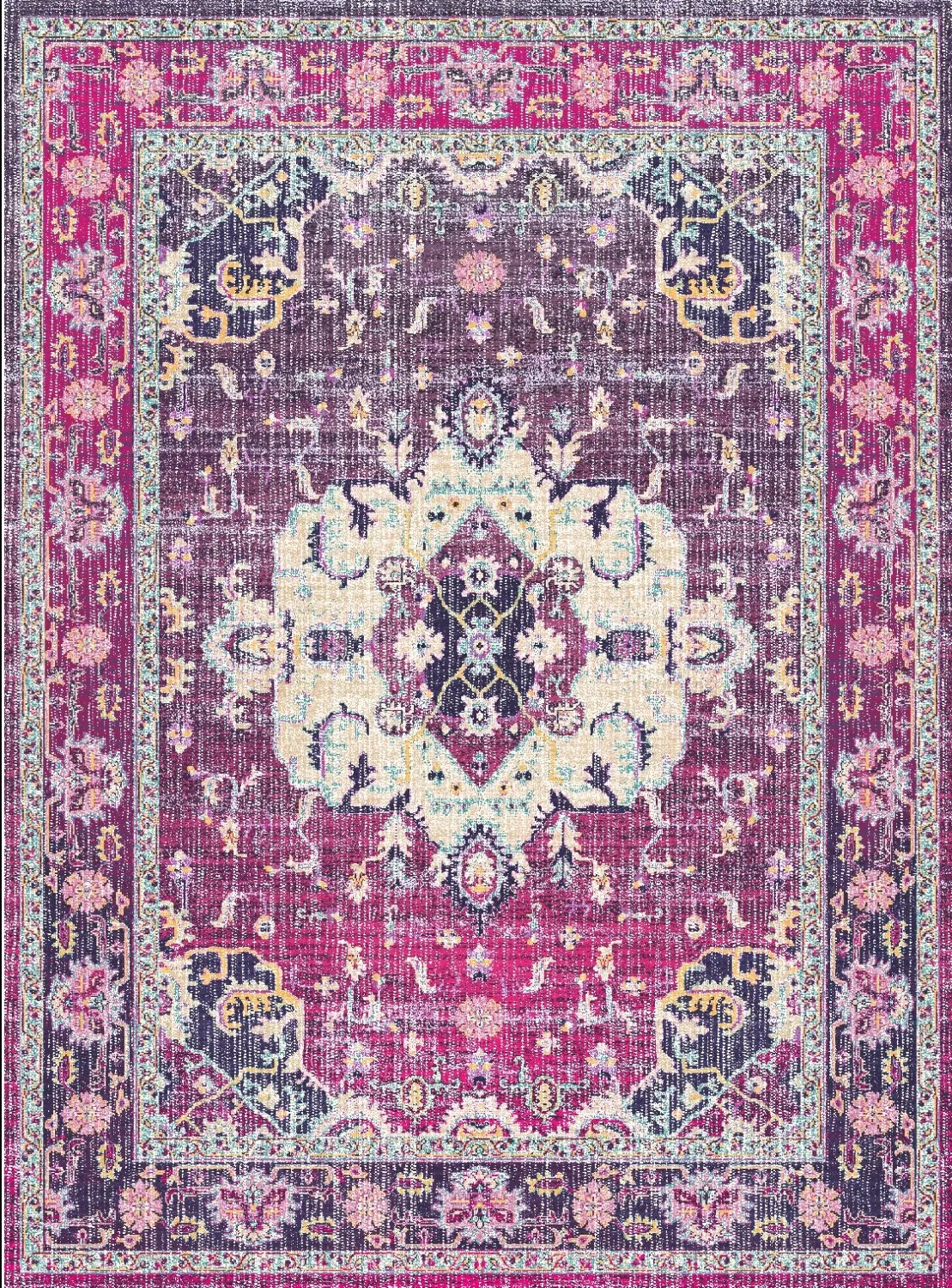 Tapis Wilton - Siliana (rose)
