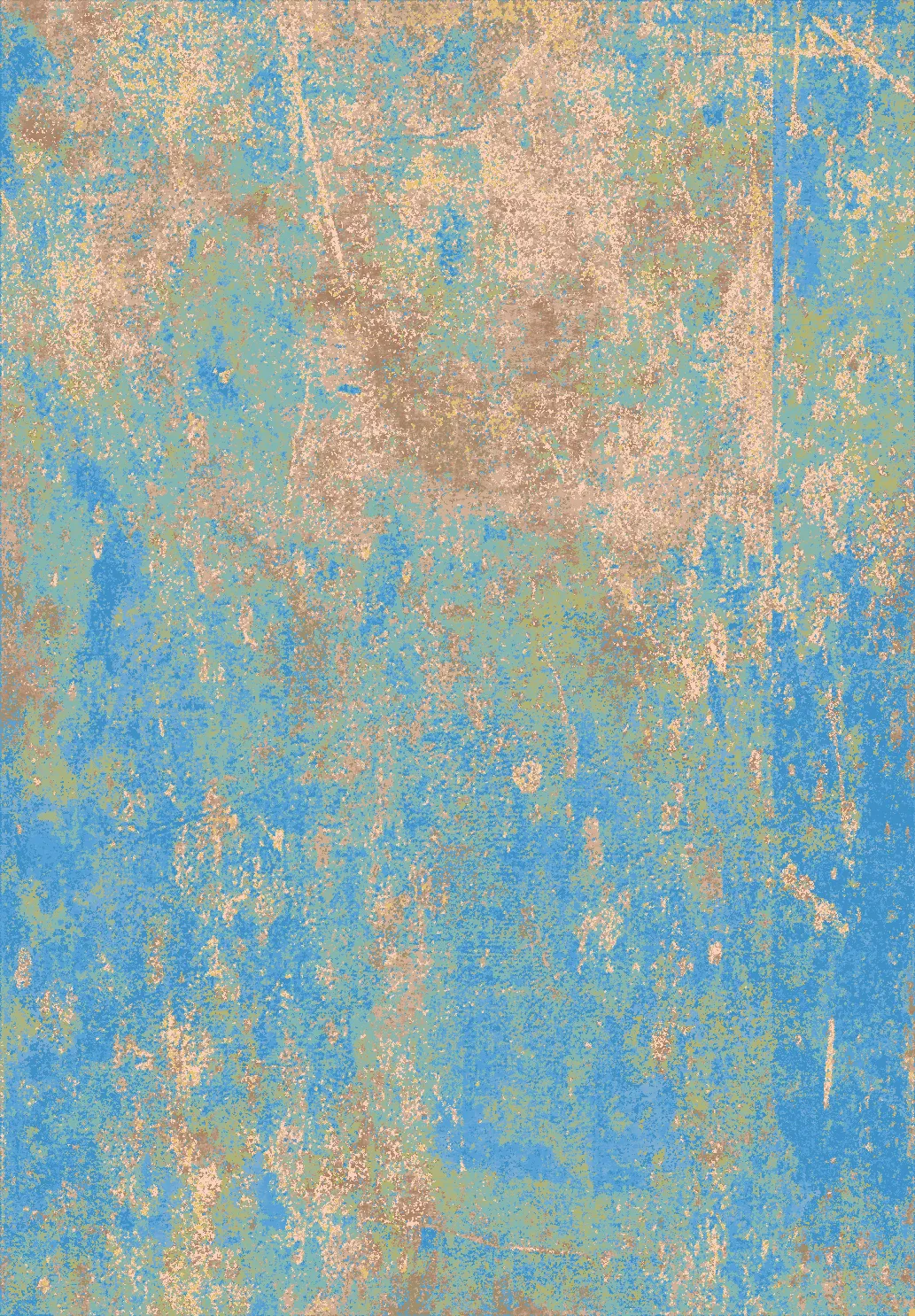 Tapis Wilton - Pavoa (bleu)