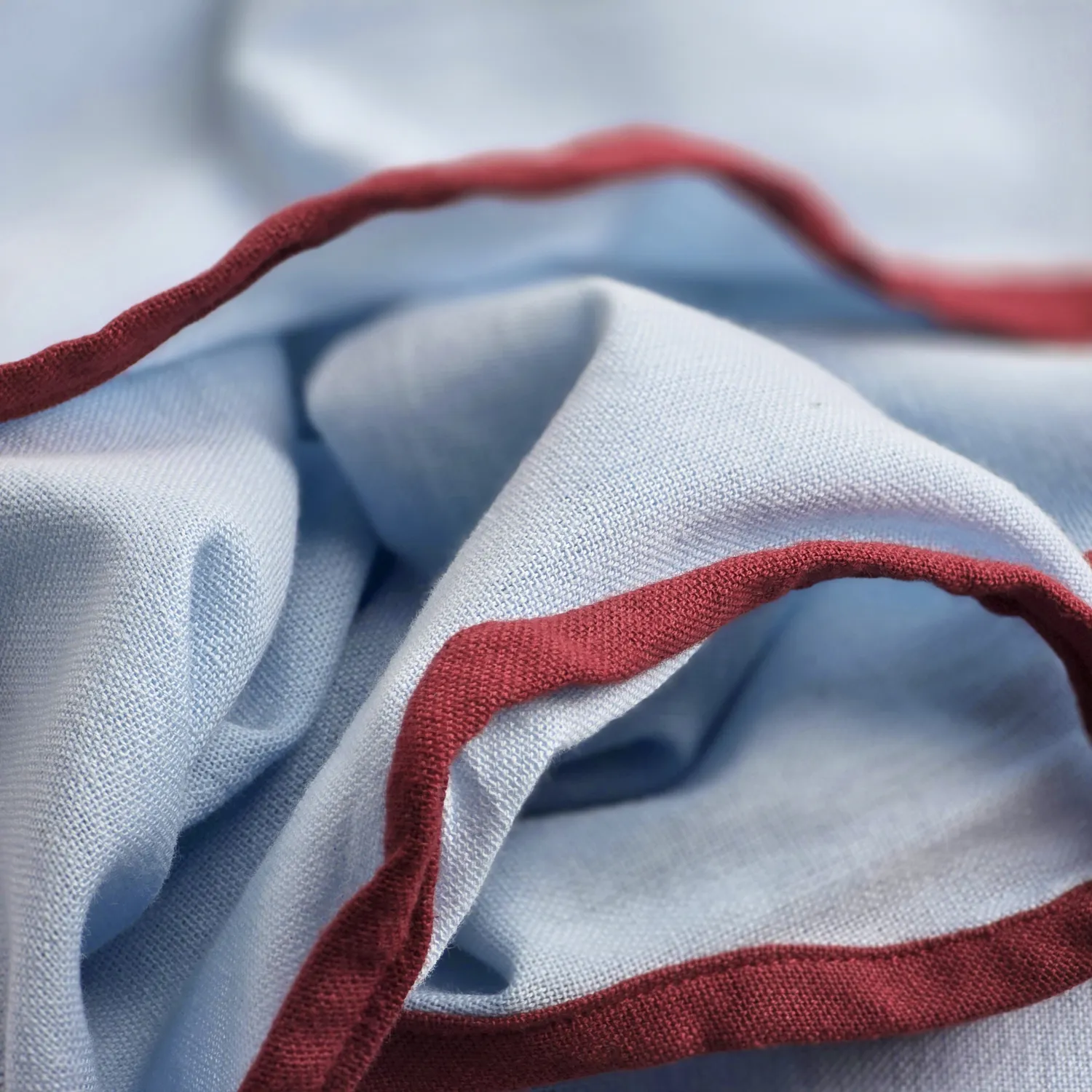 Nappe en coton Yrsa (bleu)