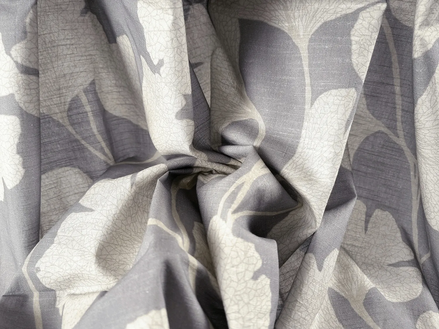 Nappe en coton Abril (gris/beige)