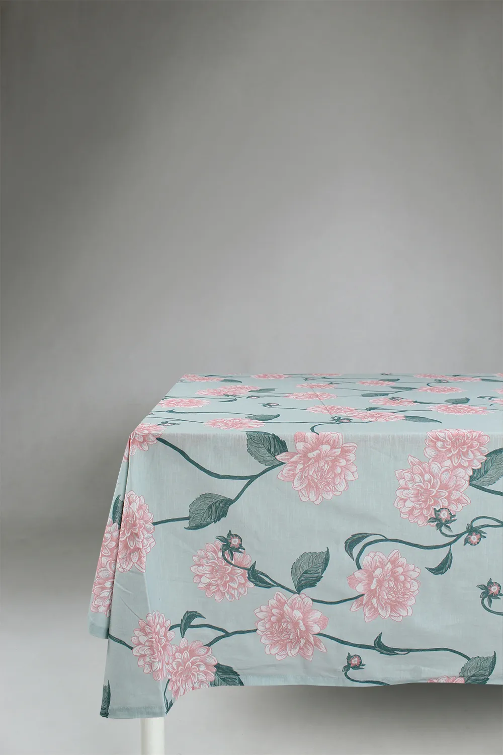 Nappe en coton Alyssa (vert/rose)