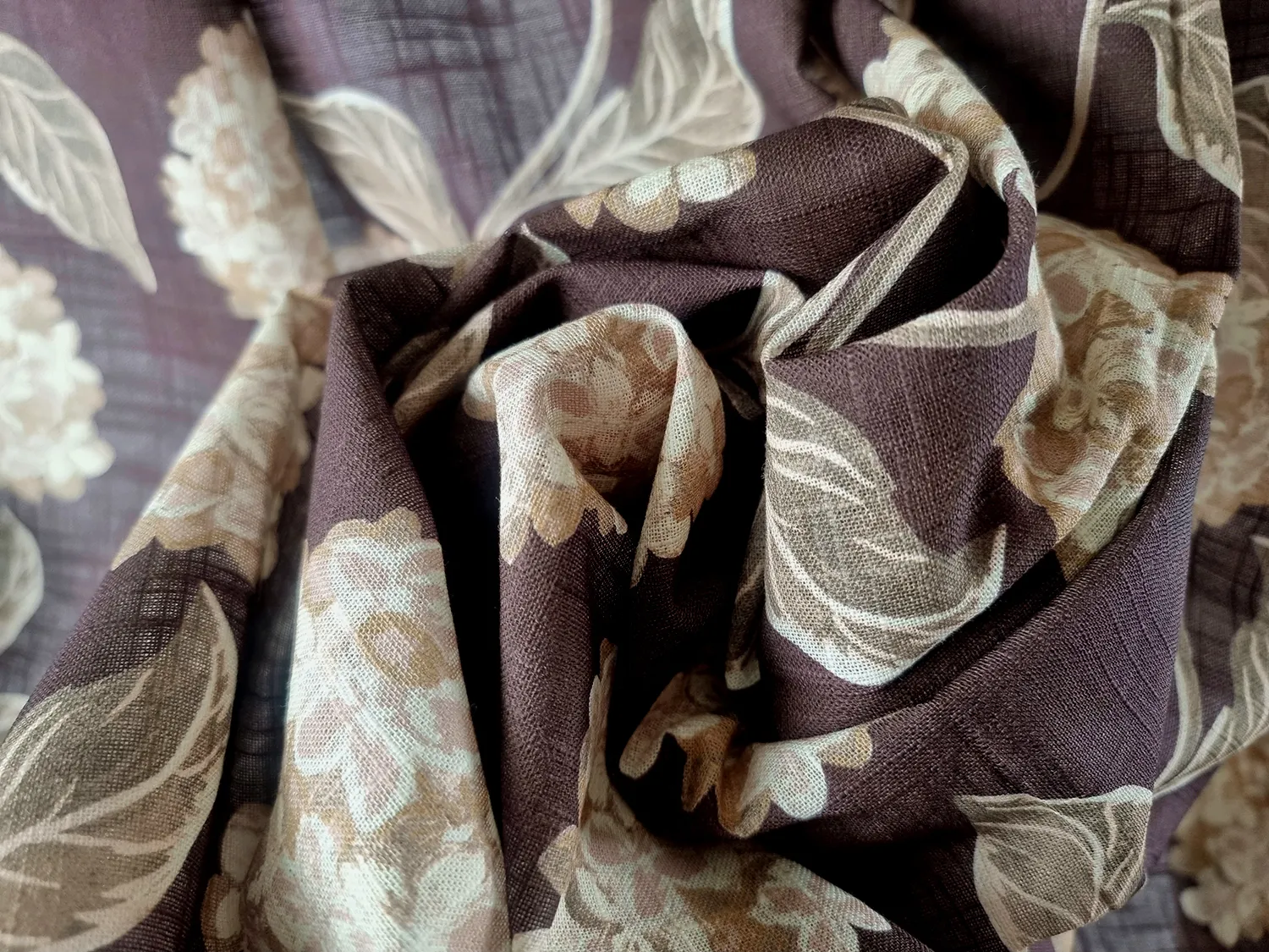 Nappe en coton Dorthe (violet)