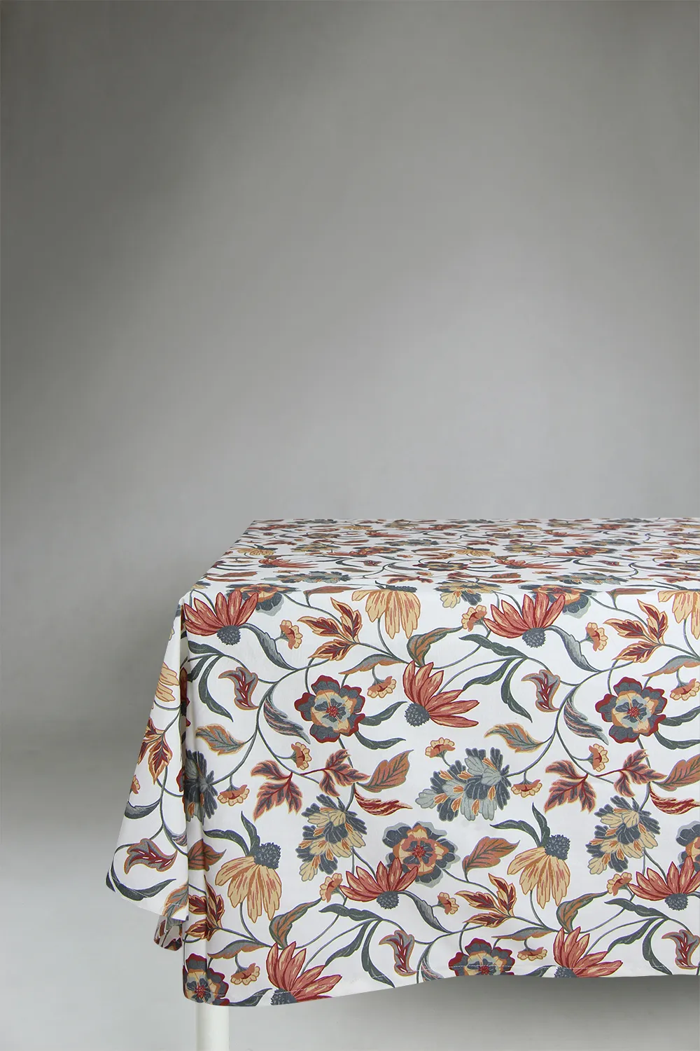 Nappe en coton Mathilde (rouille)