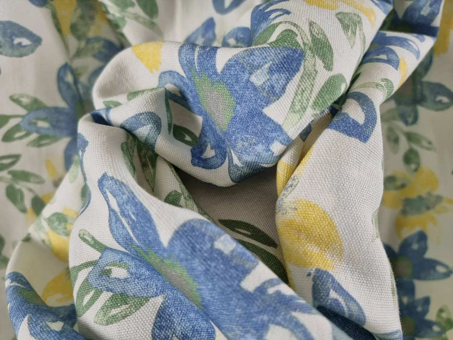 Nappe en coton Petite (bleu)