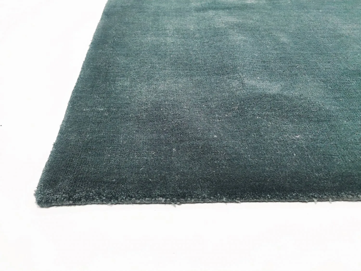 PET recyclé avec aspect viscose (bleu acier)
