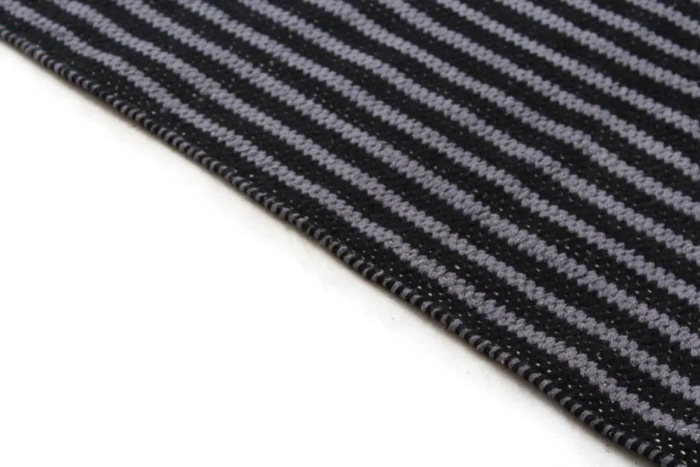 Tapis en patchwork - Eila (gris/gris foncé)