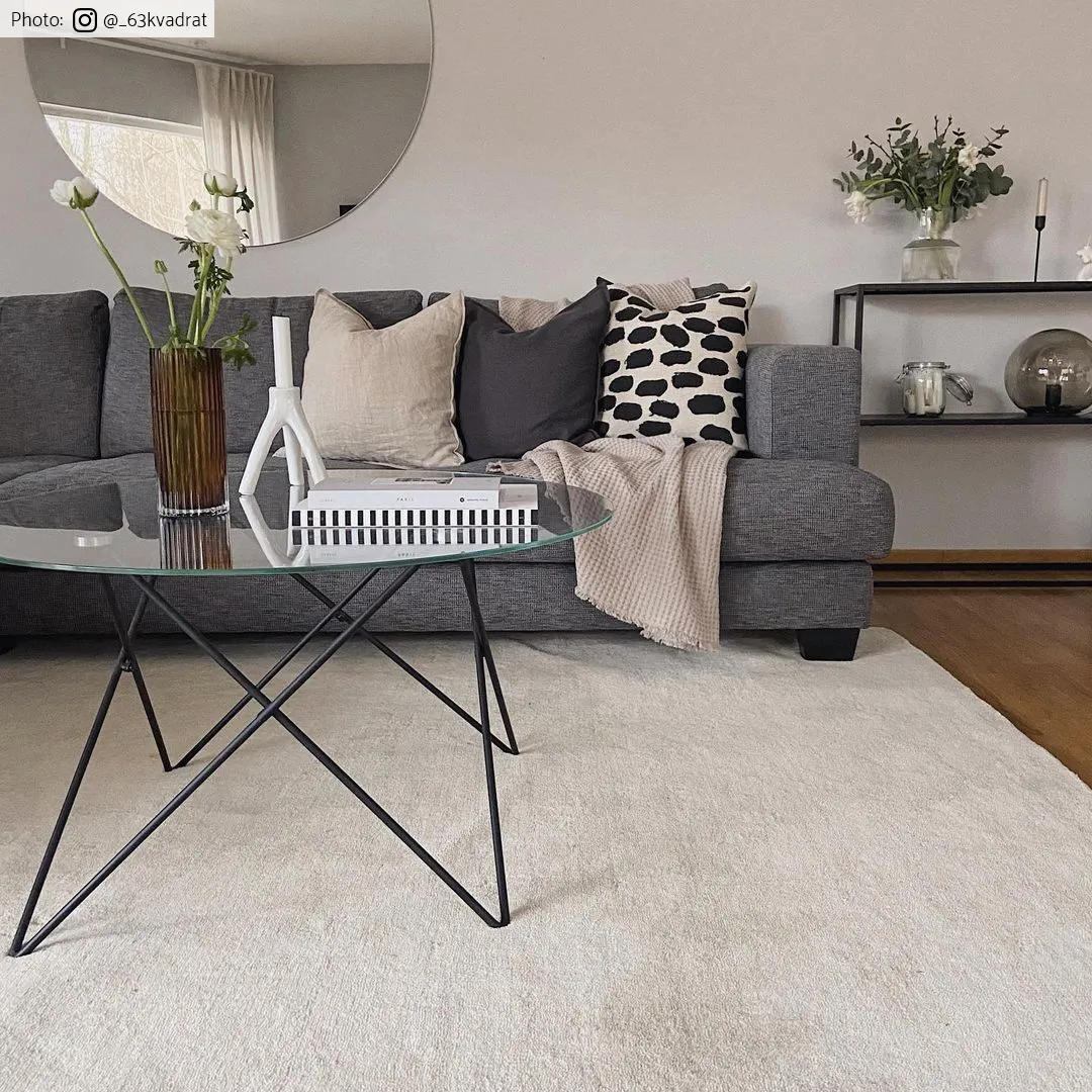 Tapis en laine - Ella (crème)