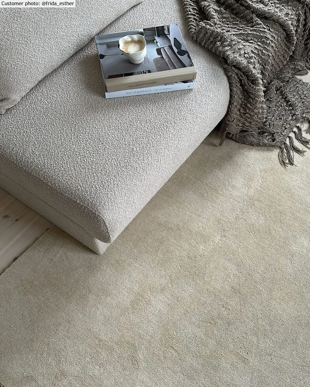 Tapis en laine - Ella (crème)