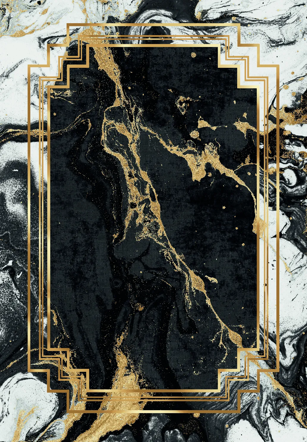 Tapis Wilton - Emery (noir)