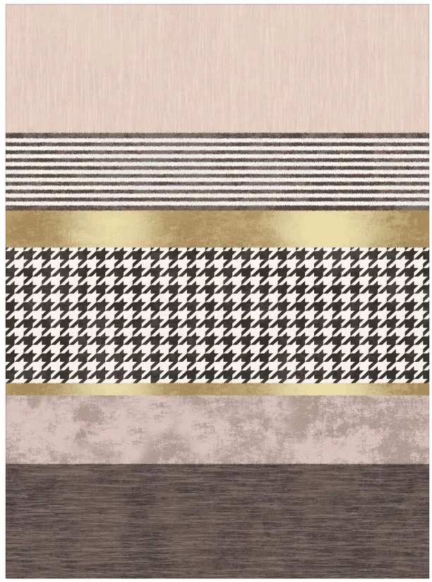 Tapis Wilton - Esme (marron/multicolore)