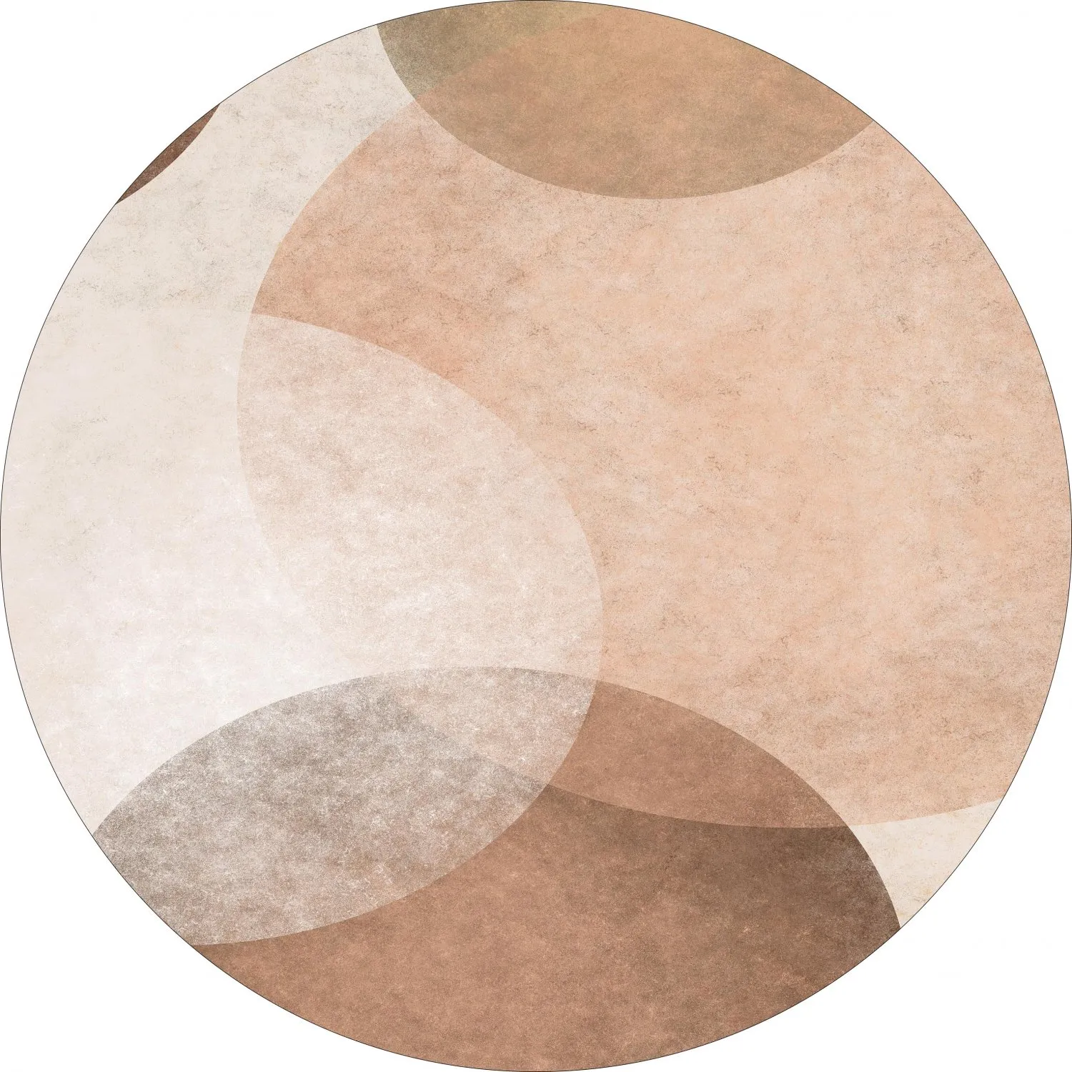 Tapis rond - Craon (multicolore)