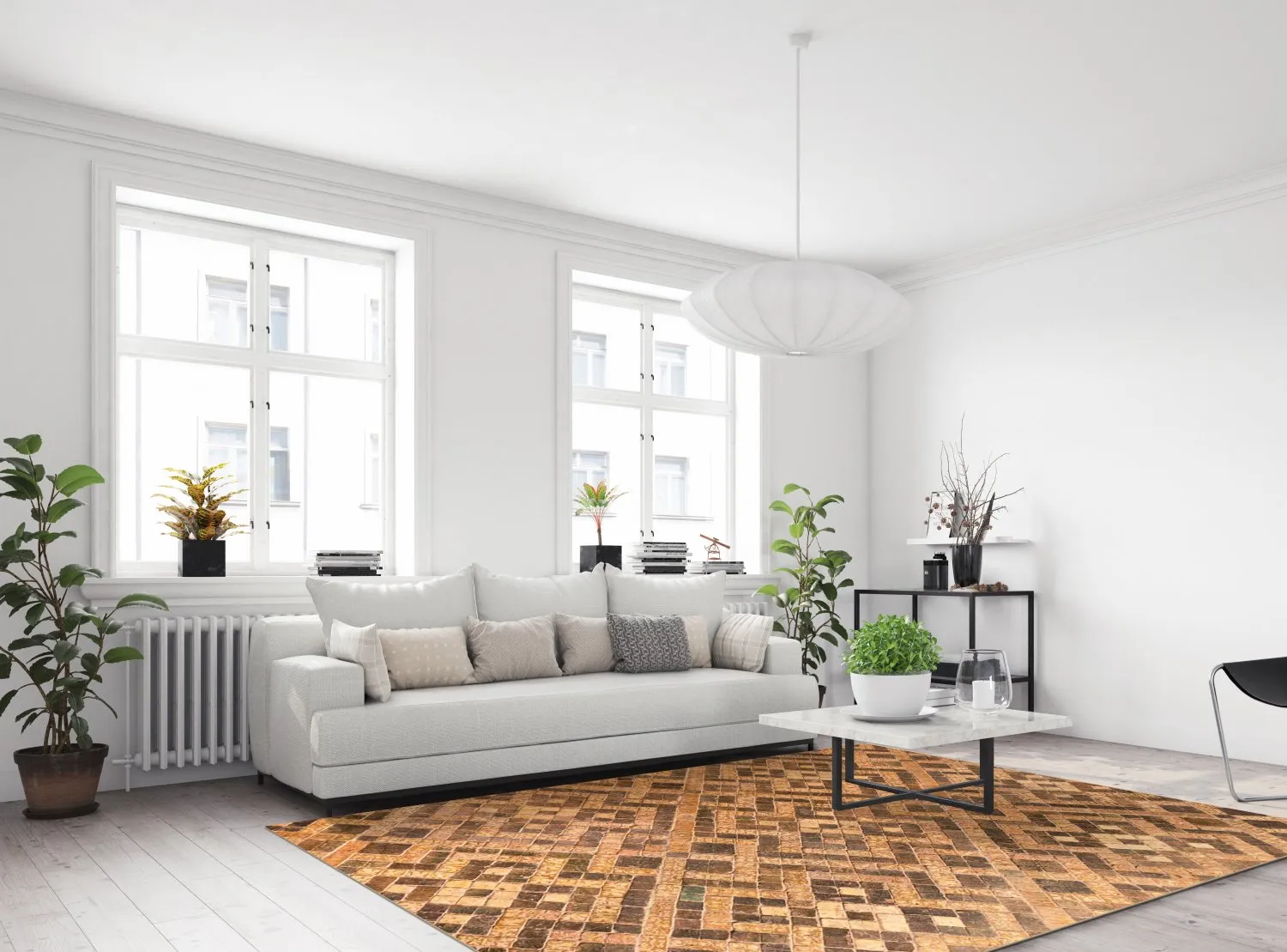 Tapis Wilton - Lamego (beige/marron)