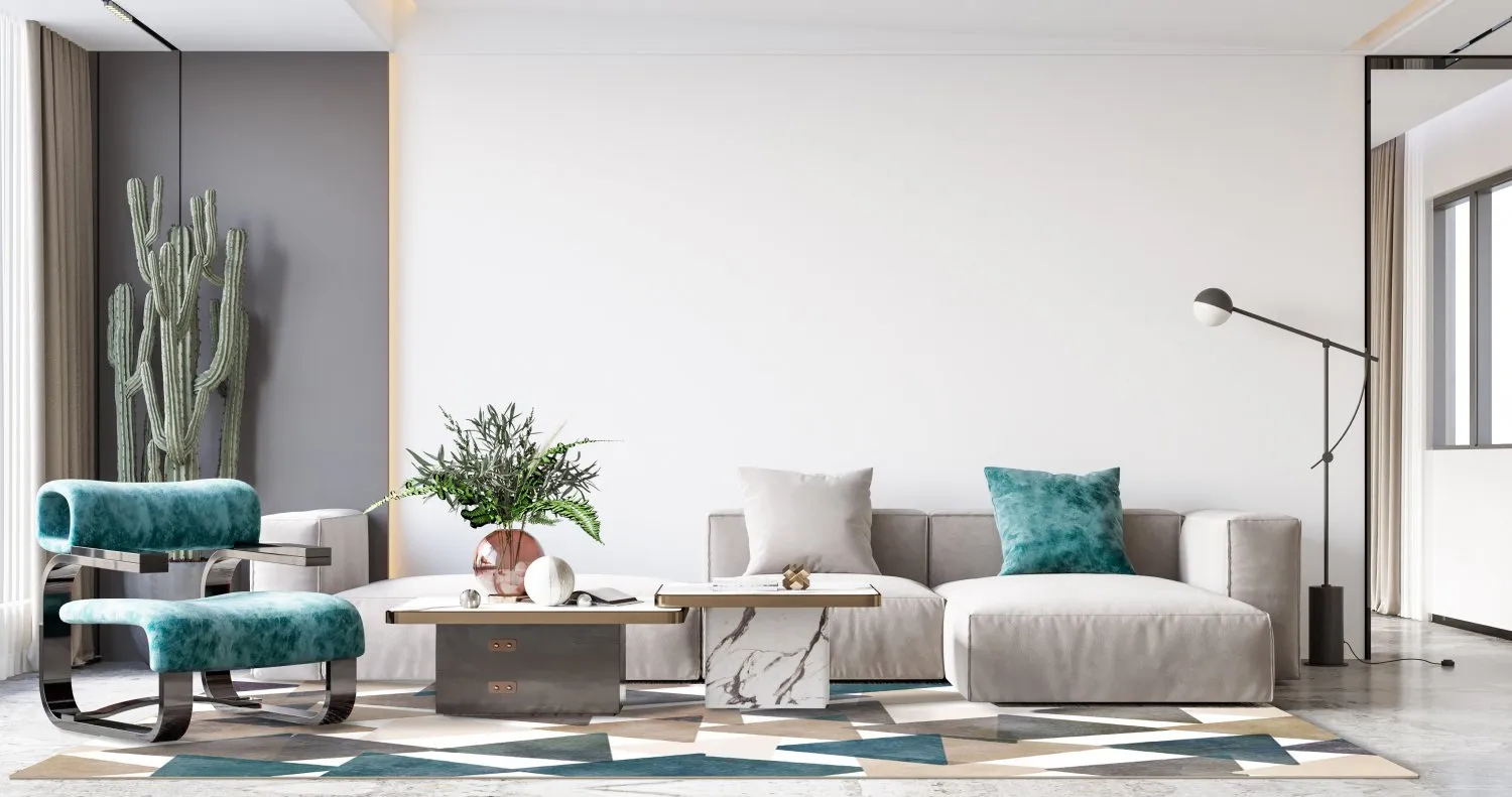 Tapis Wilton - Branco (multicolore)