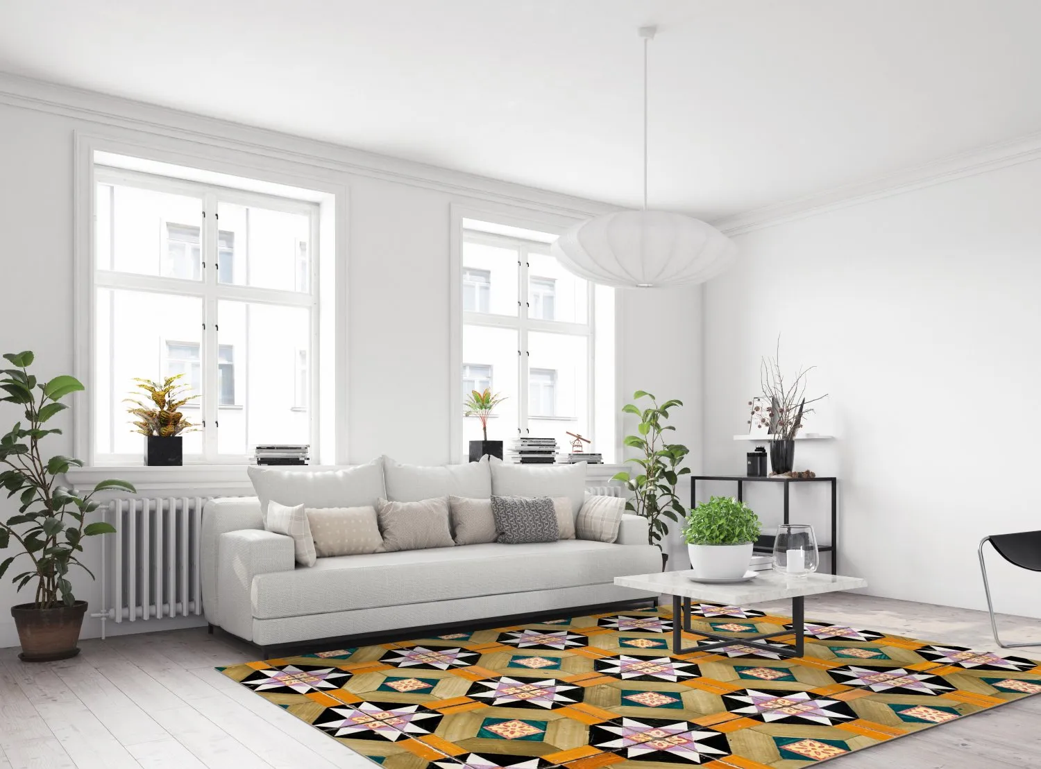Tapis Wilton - Bastia (multicolore)