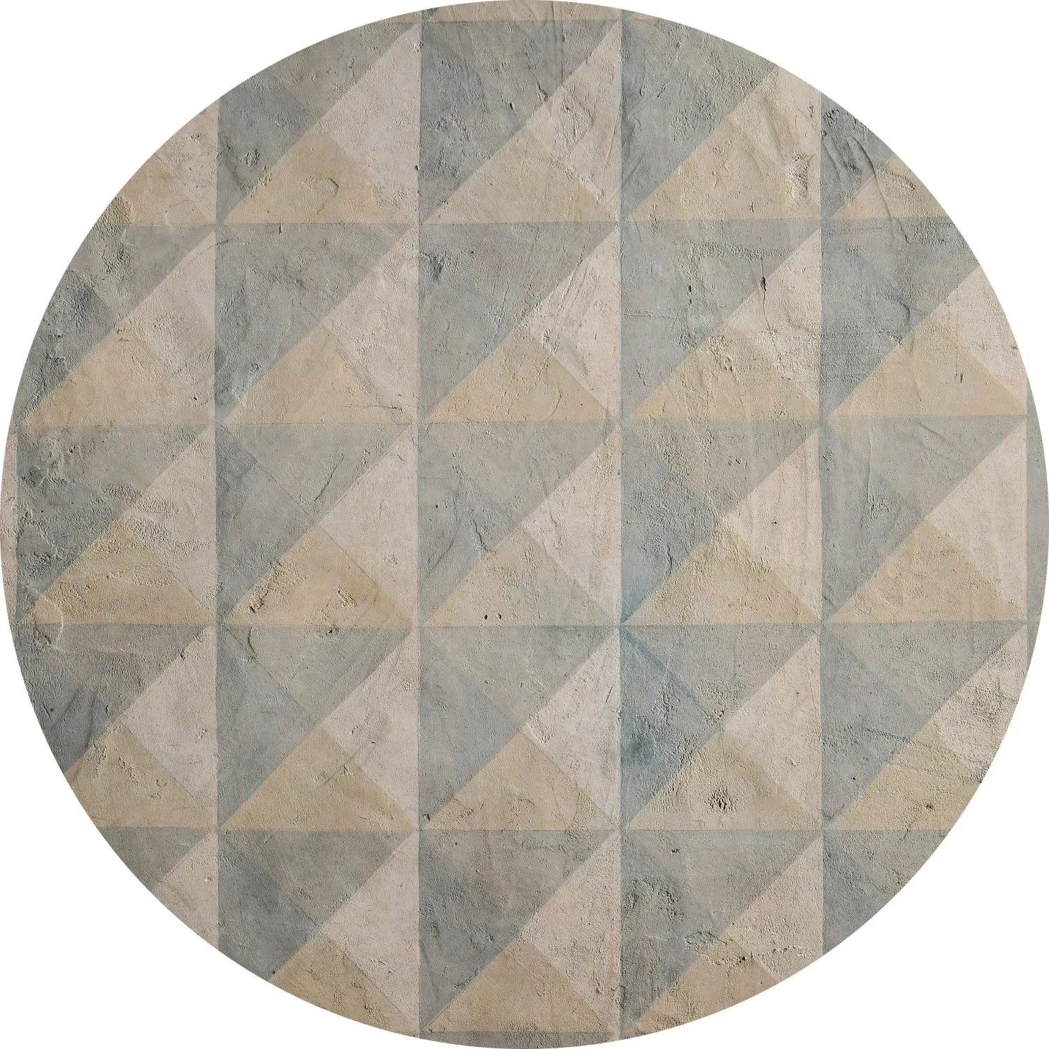 Tapis rond - Manso (multicolore)