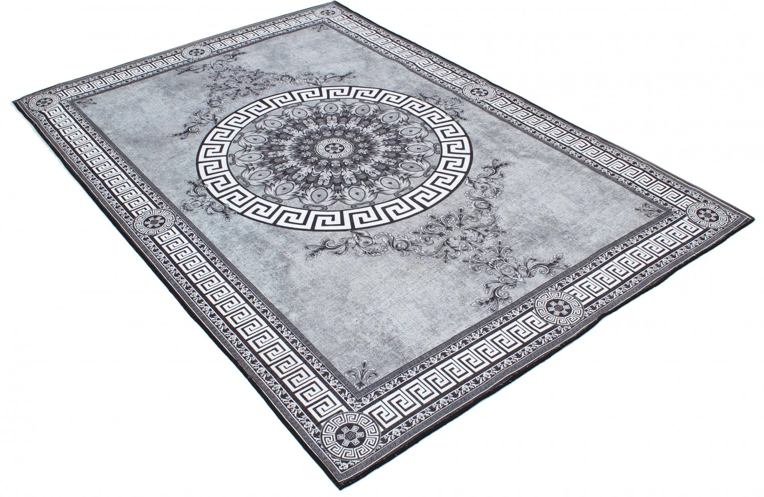Tapis Wilton - Amer (noir/blanc)